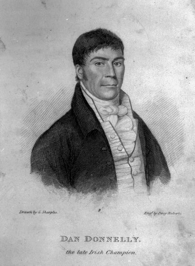 Dan Donnelly, engraved by Percy Roberts by George Sharples